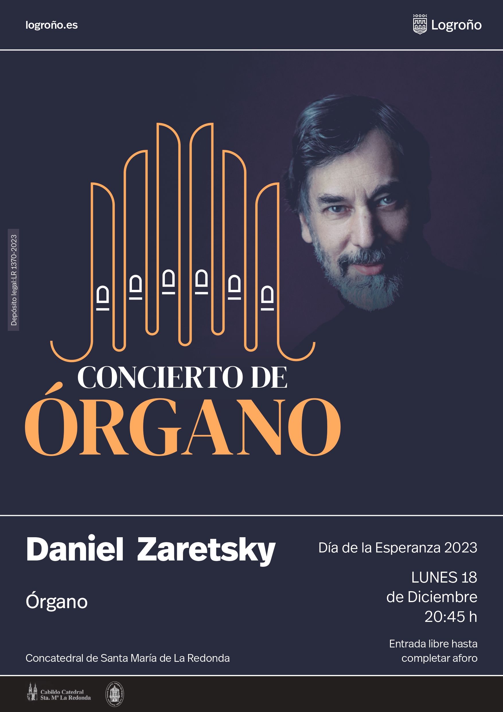 Cartel concierto de órgano