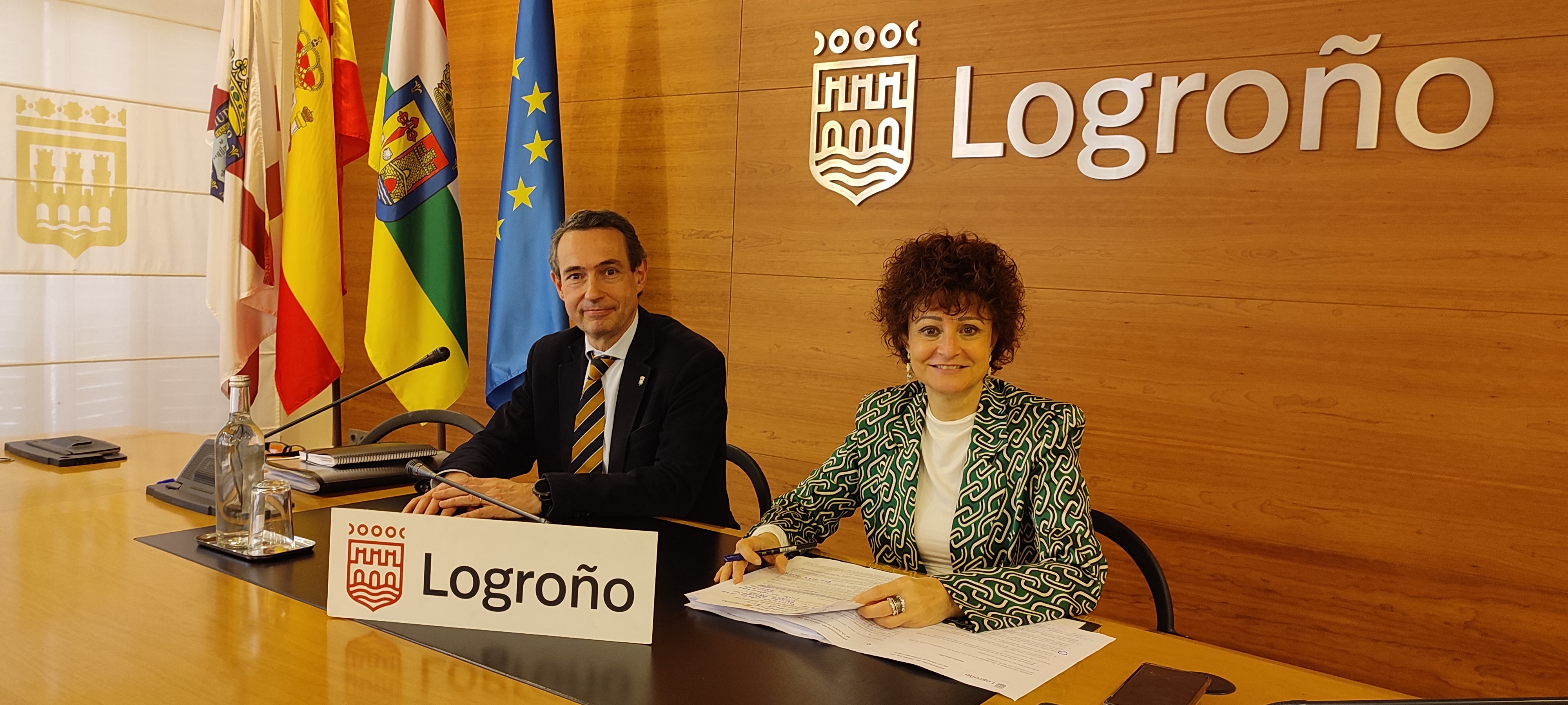 Imagen de la rueda de prensa