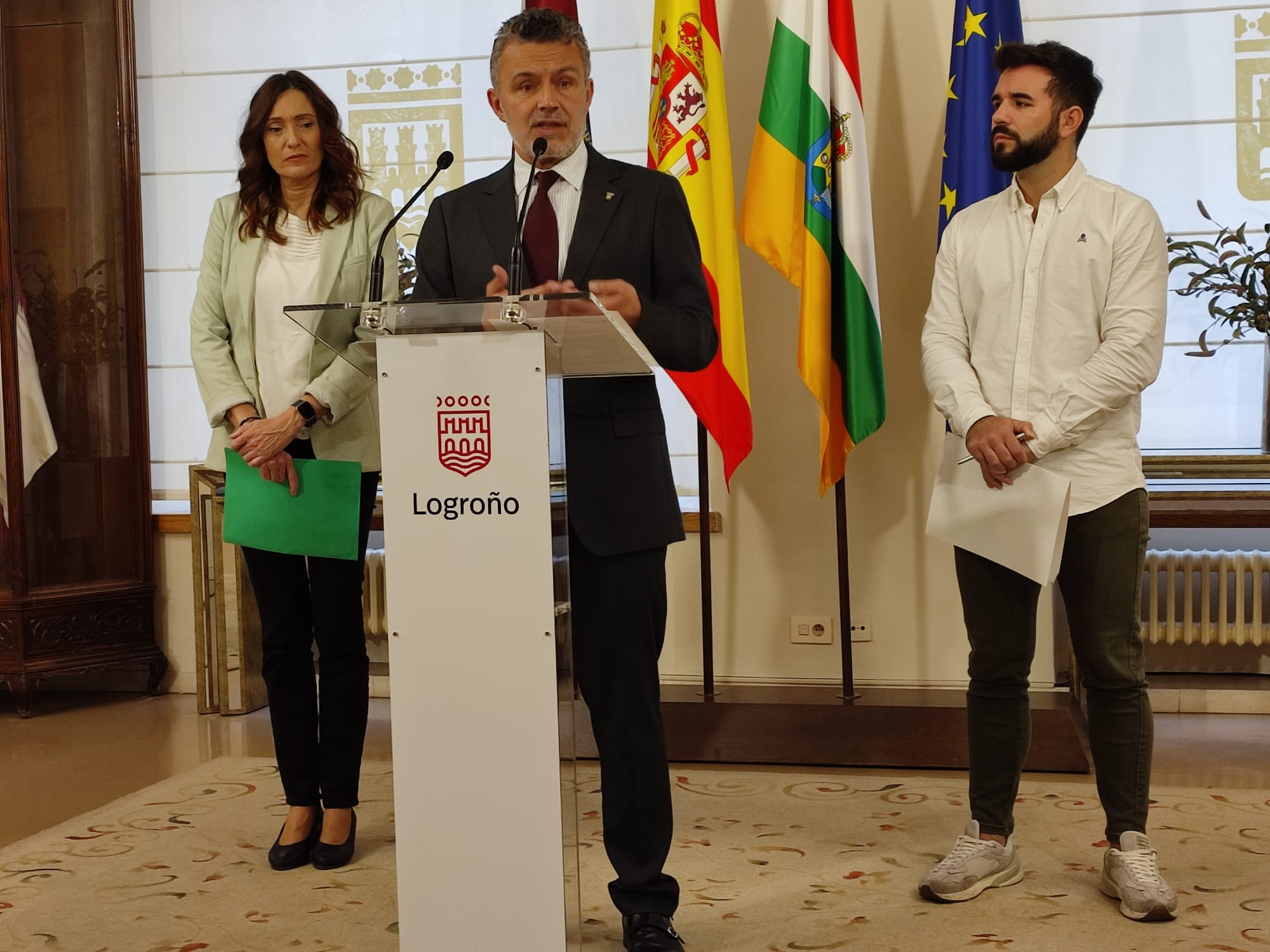 Imagen Los ayuntamientos de Logroño, Lardero y Villamediana se agrupan para presentar un proyecto de digitalización y mejora del ciclo del agua