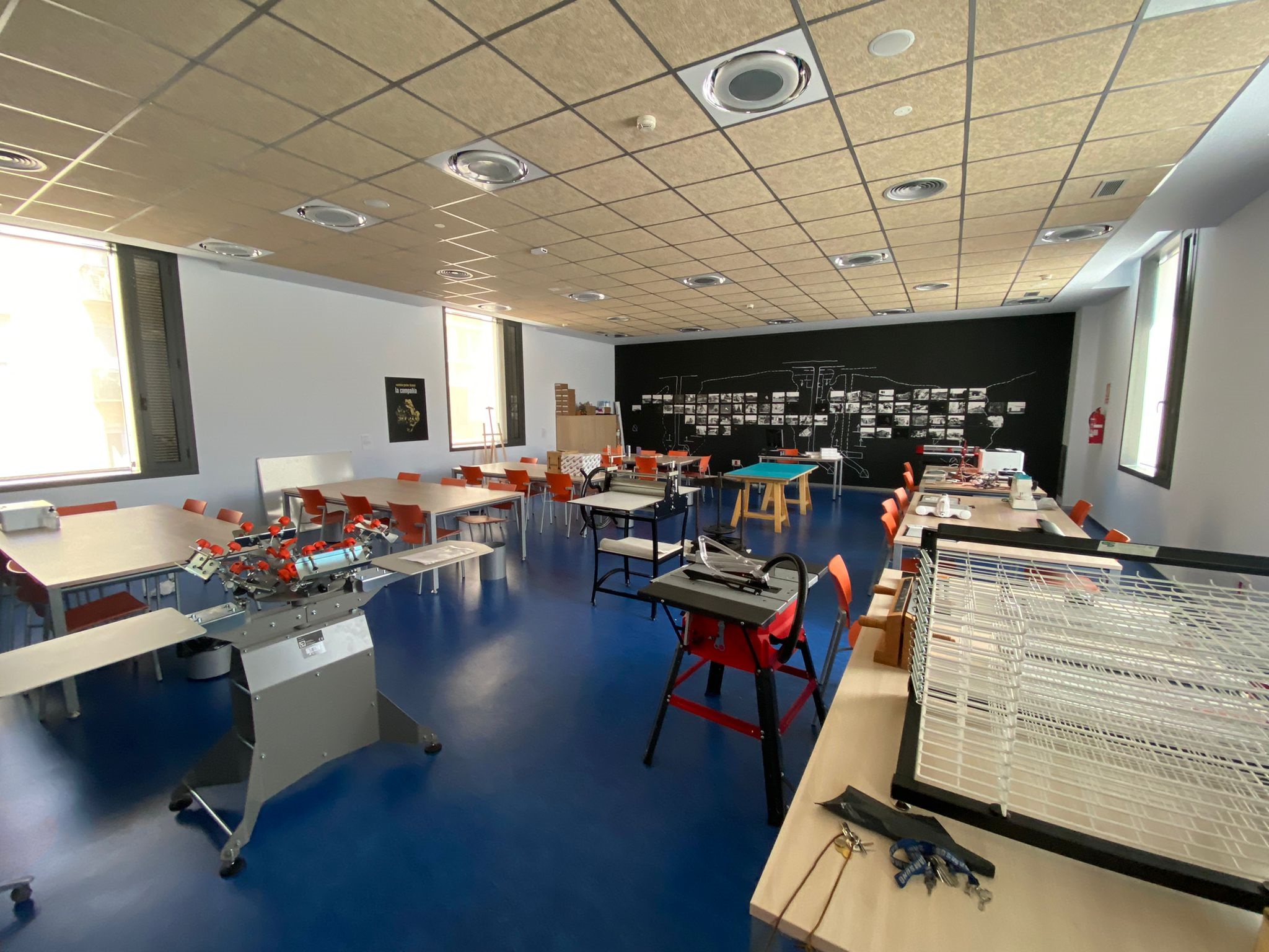 Espacio ArteFábrica en la Biblioteca Rafael Azcona de Logroño