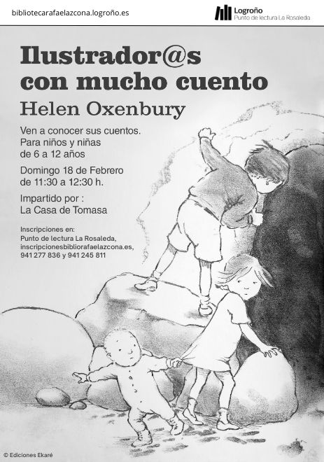Cartel de los talleres de ilustradores en La Rosaleda