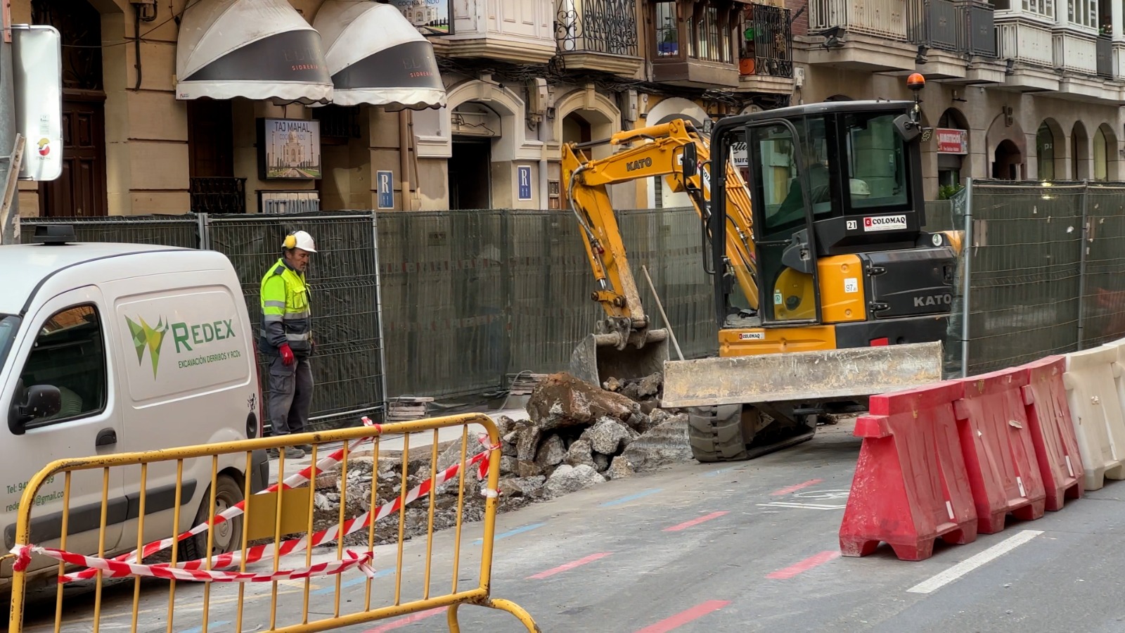 Imagen Corte al tráfico mañana miércoles en Avenida de Portugal por las obras de soterramiento de contenedores