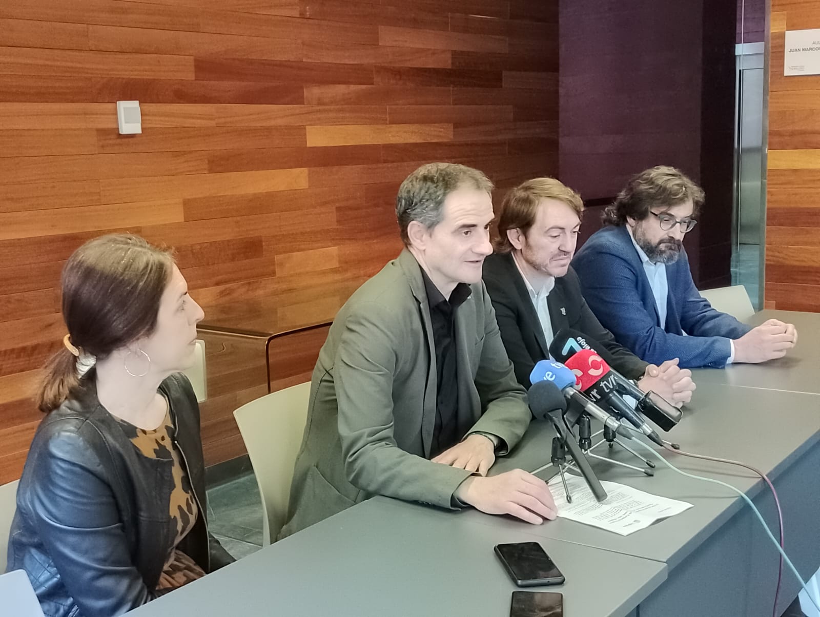 Imagen de la rueda de prensa