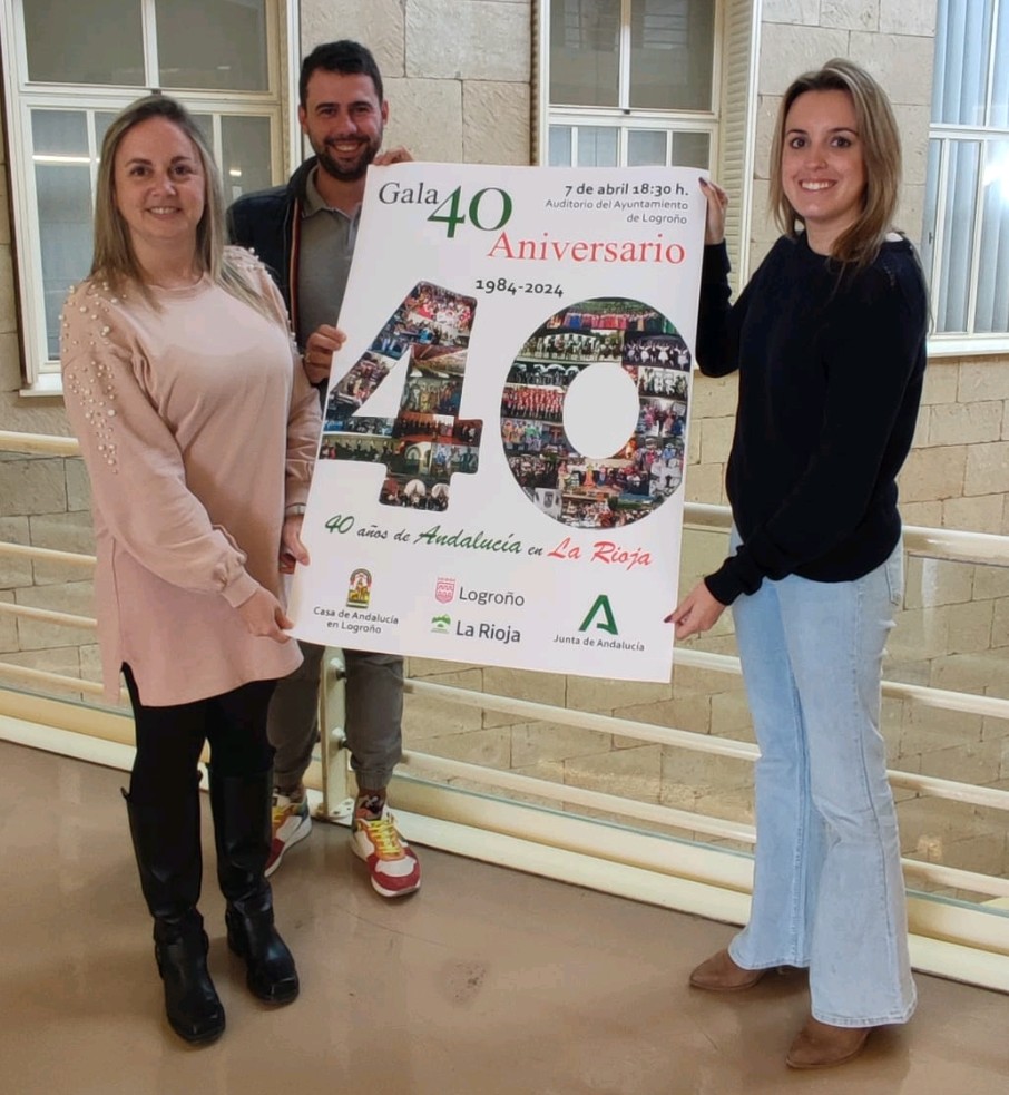 Imagen La Casa de Andalucía en La Rioja celebrará este domingo en el Auditorio municipal una gala por el 40º aniversario de su fundación