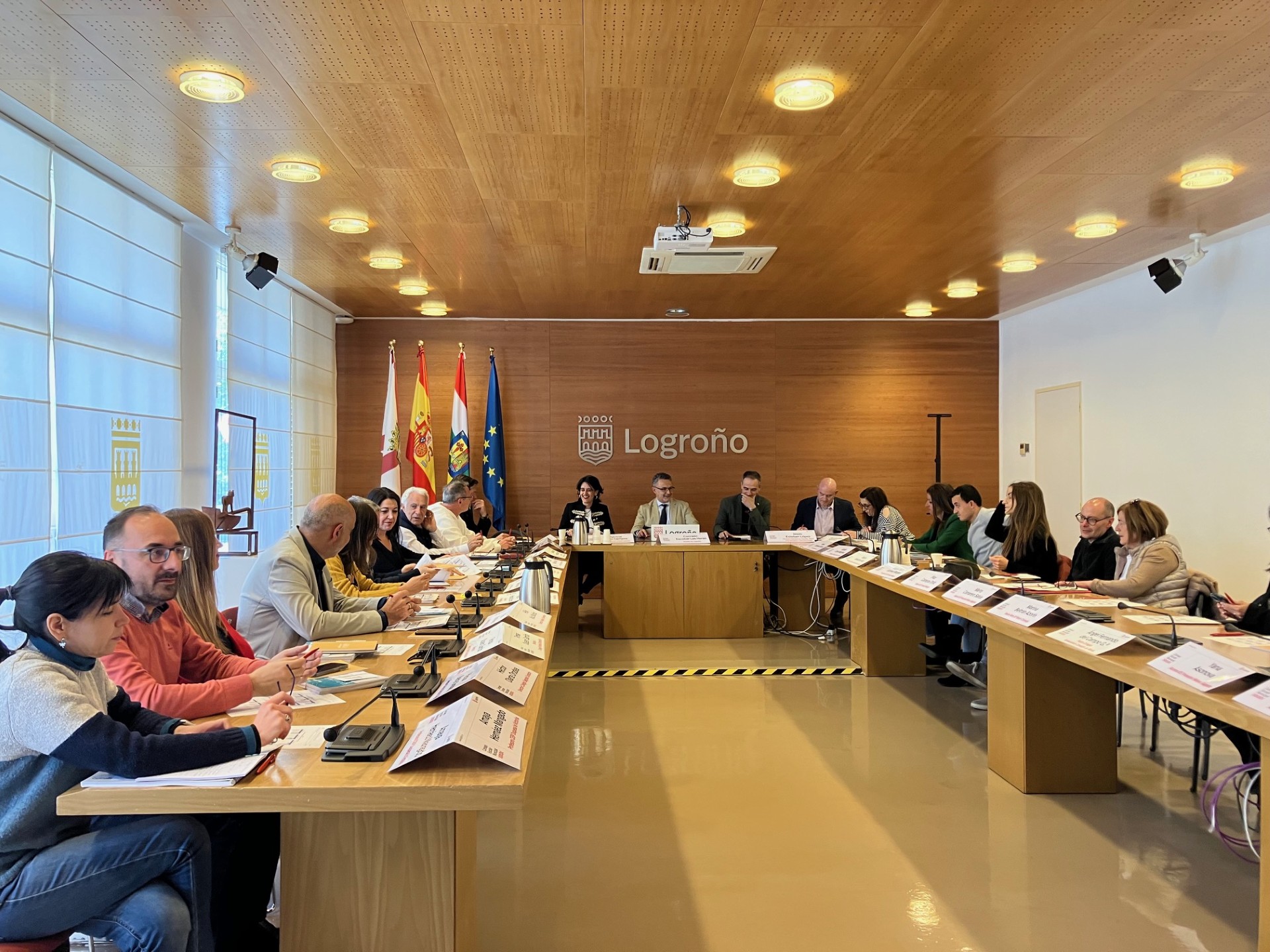 Reunión del Consejo Escolar de Logroño