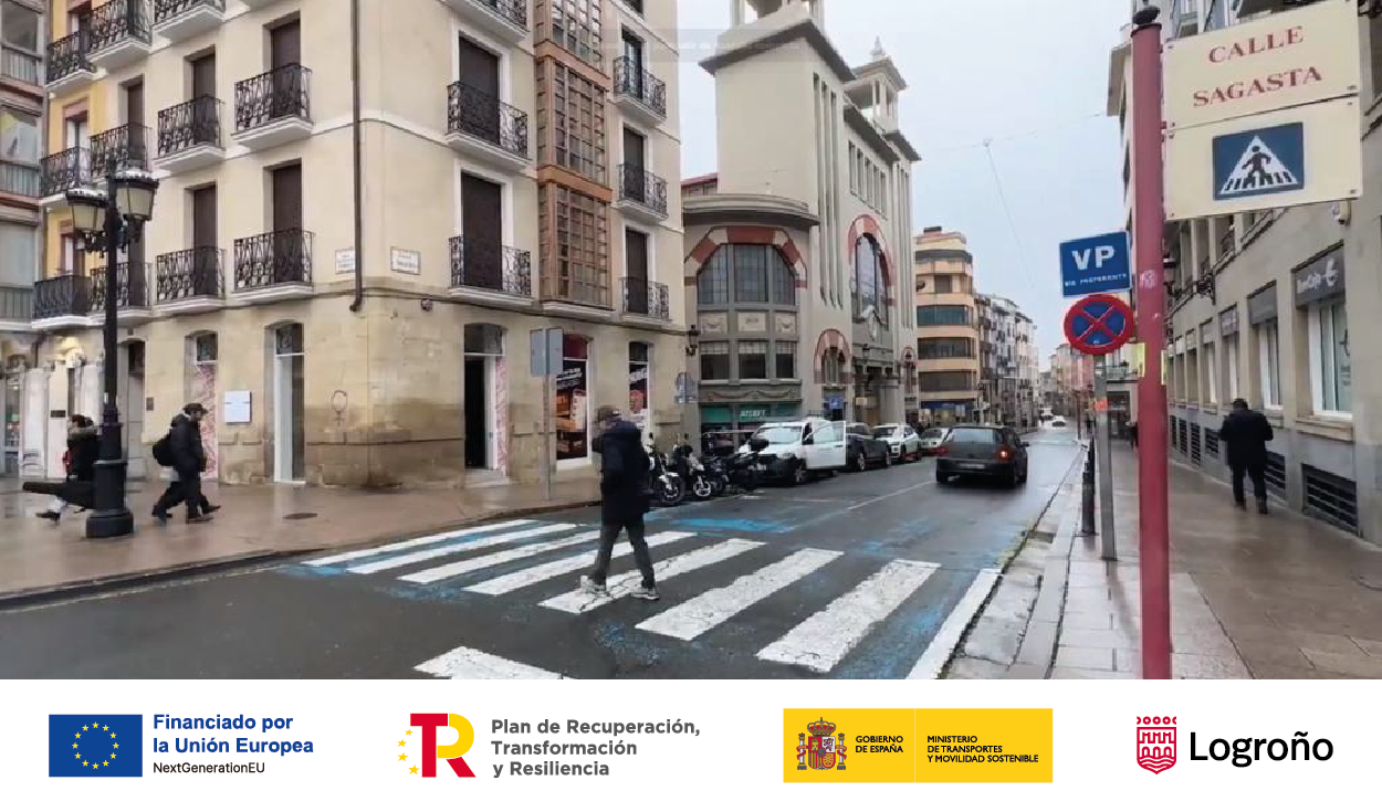 Imagen Las obras de remodelación de la calle Sagasta comenzarán el próximo lunes y provocarán cortes al tráfico en general, excepto accesos a garajes y fincas