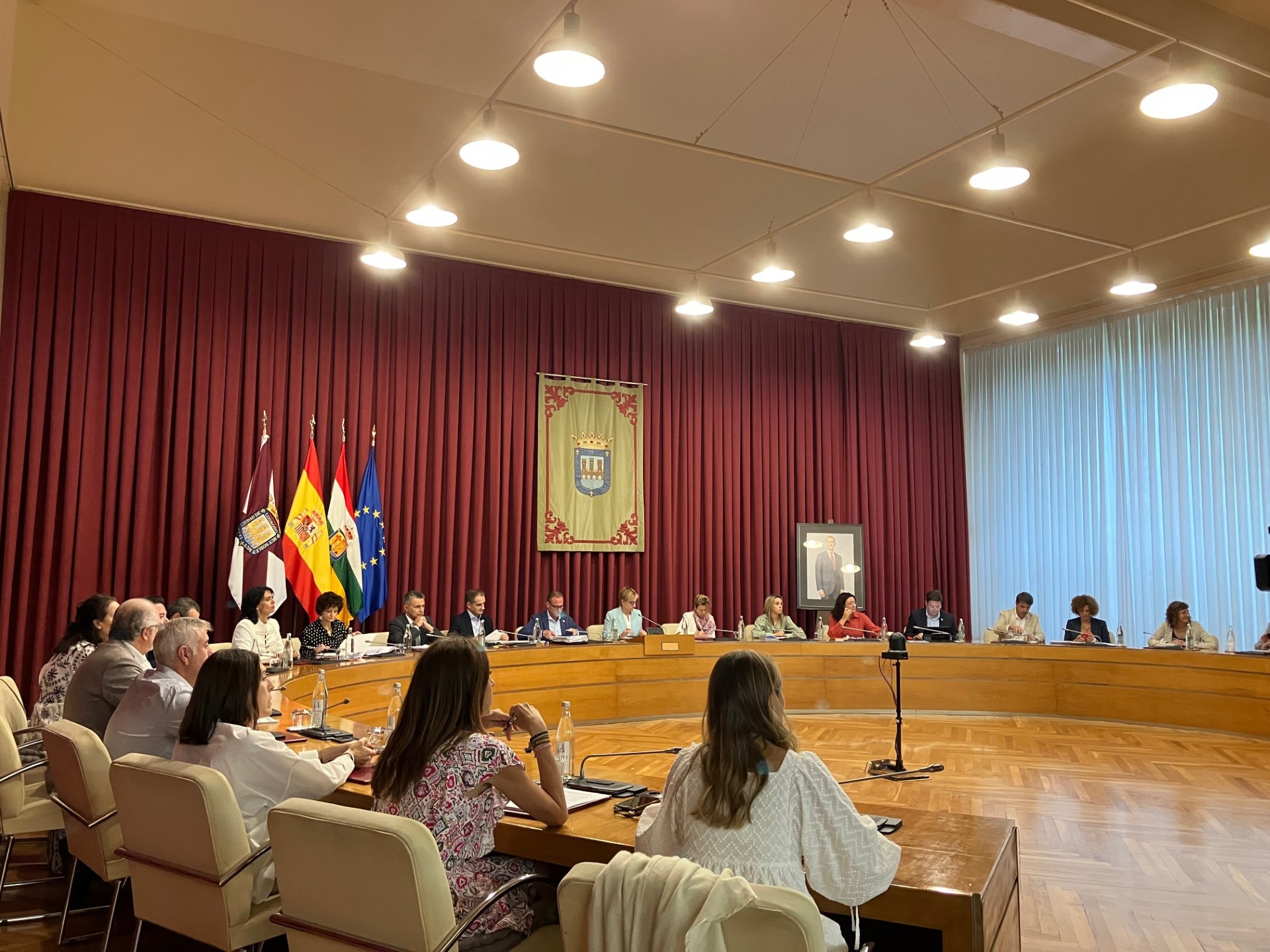 Pleno extraordinario del Ayuntamiento de Logroño celebrado el 4 de septiembre de 2024