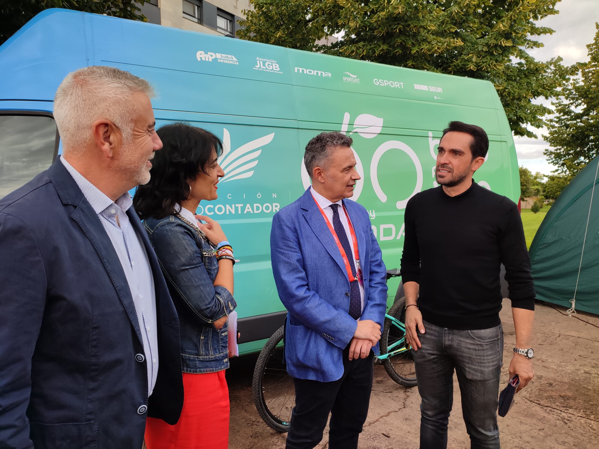 Imagen El Ayuntamiento de Logroño se suma a la iniciativa ‘Bicis para la vida’, de la Fundación Alberto Contador, que impulsa la donación de bicicletas a colectivos vulnerables