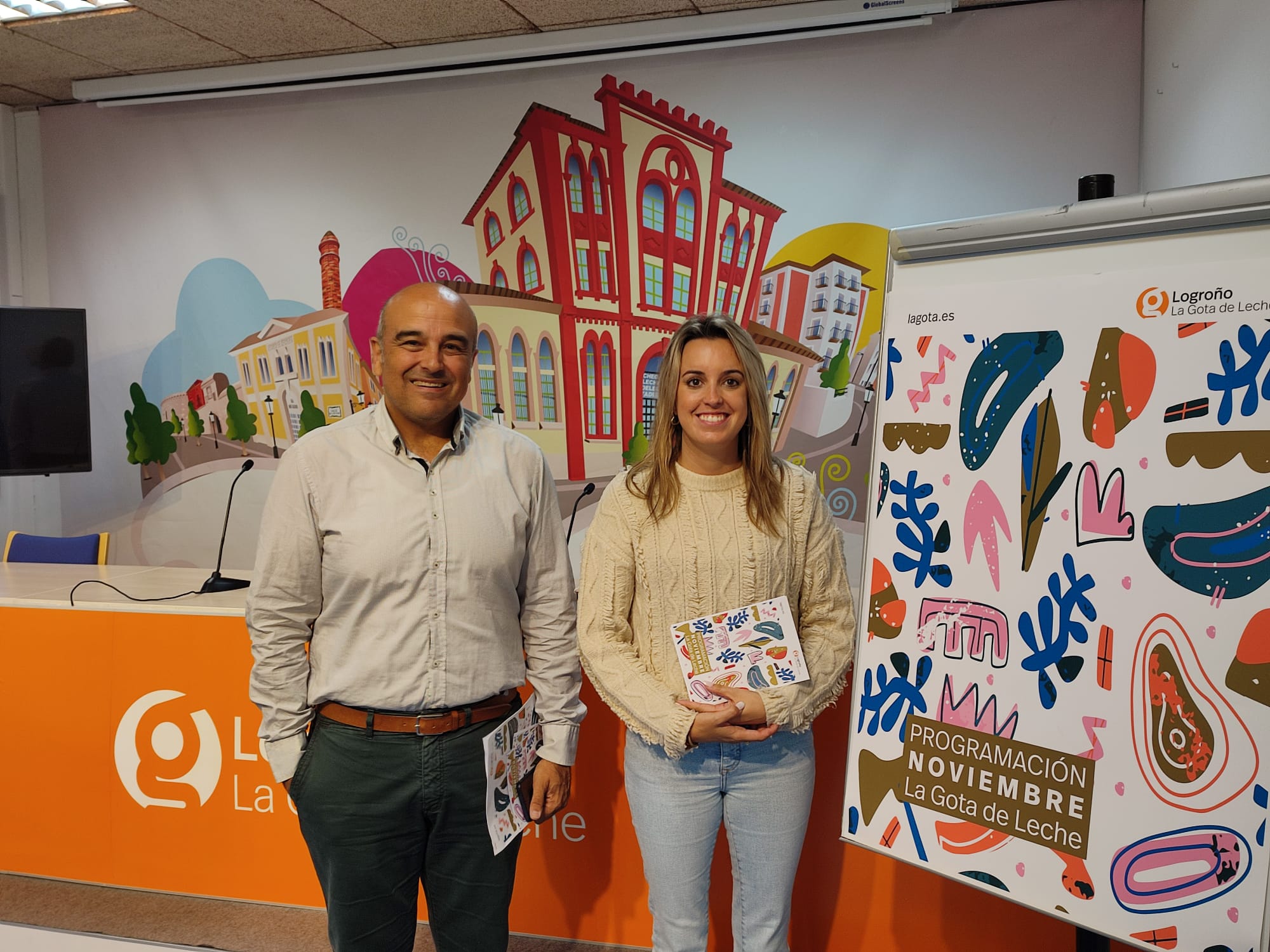 Imagen de la rueda de prensa