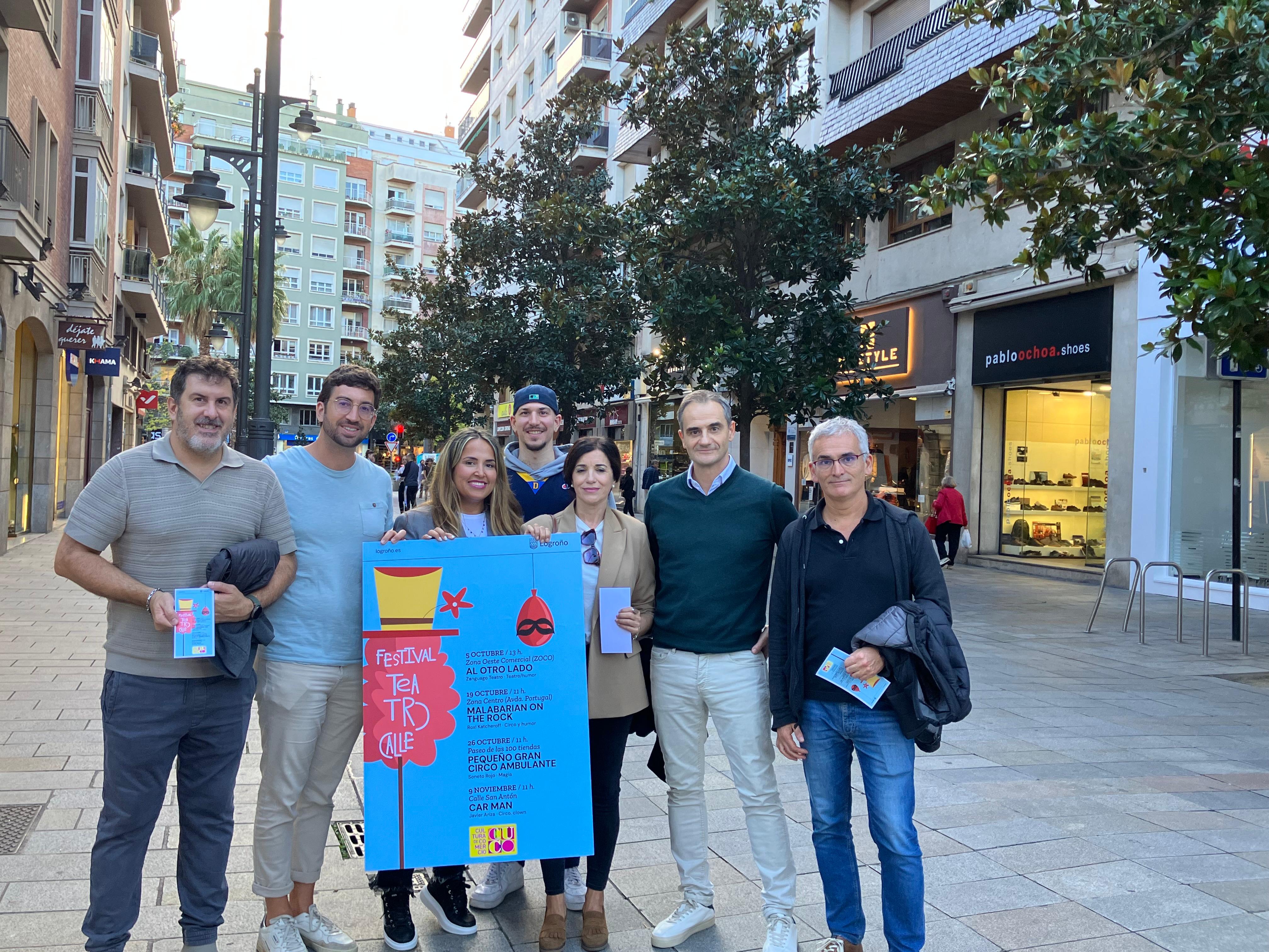 Imagen El Festival de Teatro de Calle vuelve el sábado al parque Gallarza para dinamizar el comercio en el marco de la iniciativa CUCO