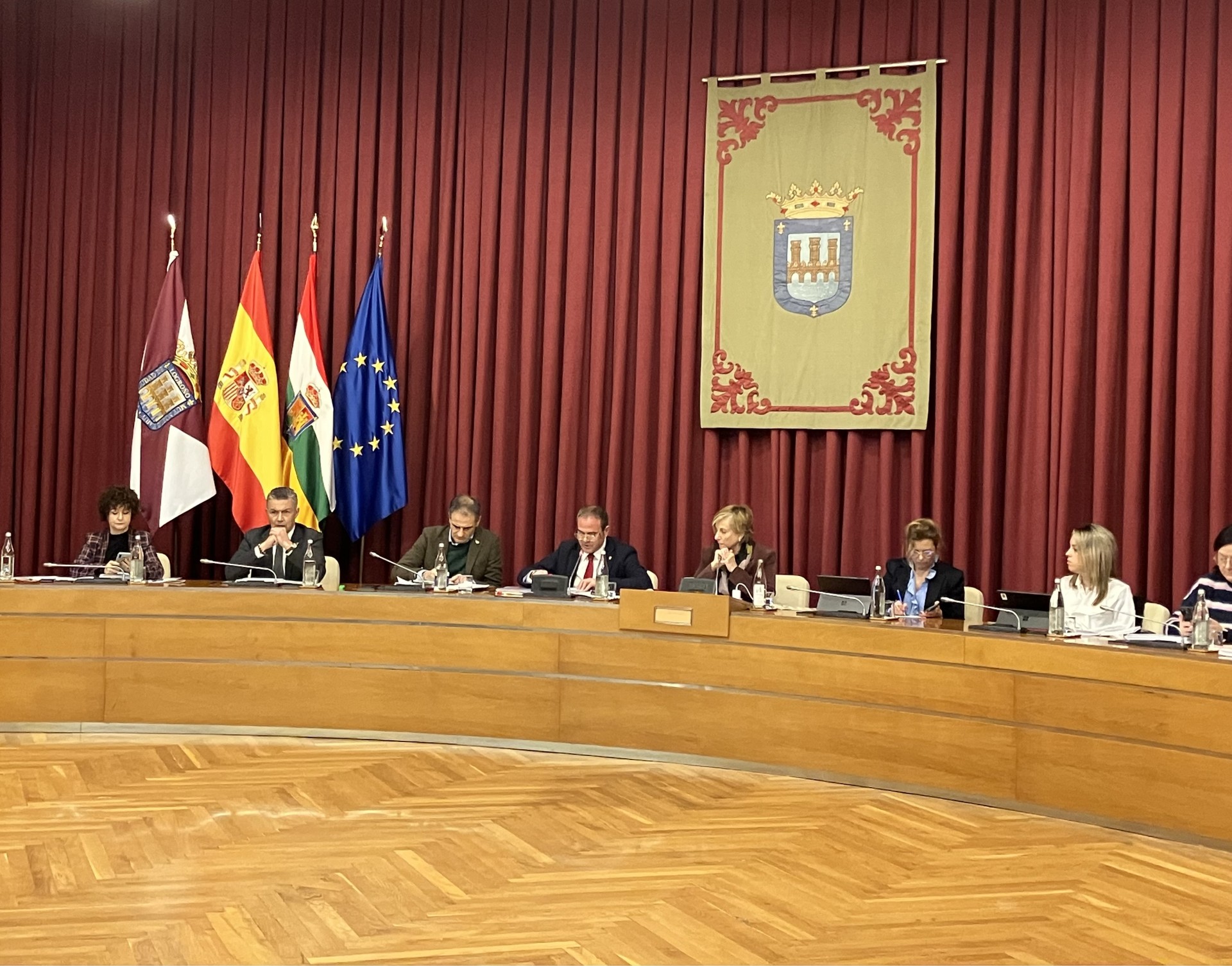 Pleno del Ayuntamiento de Logroño