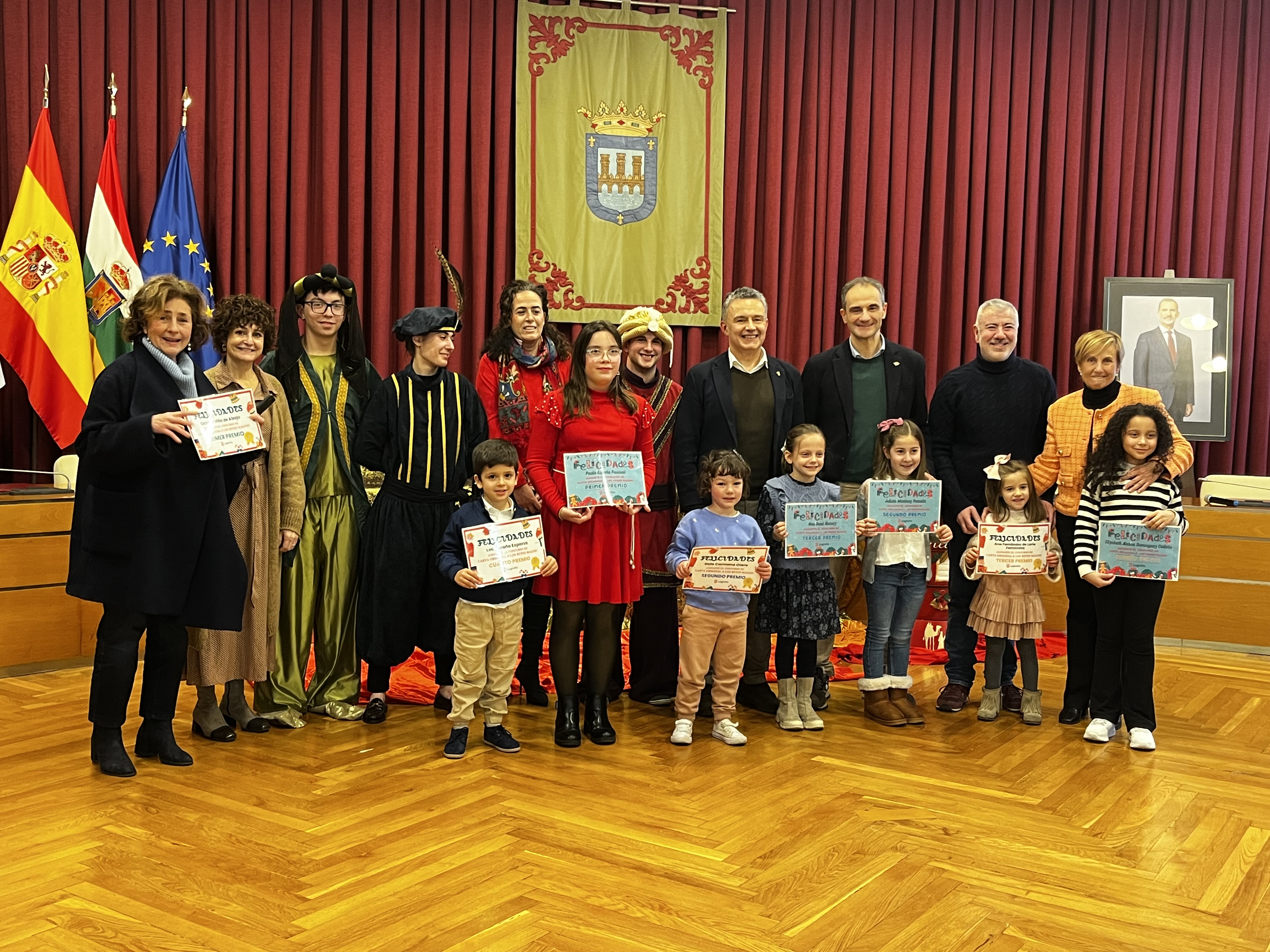 Imagen El alcalde de Logroño entrega los premios del ‘Concurso Infantil de Cartas Solidarias a los Reyes Magos’