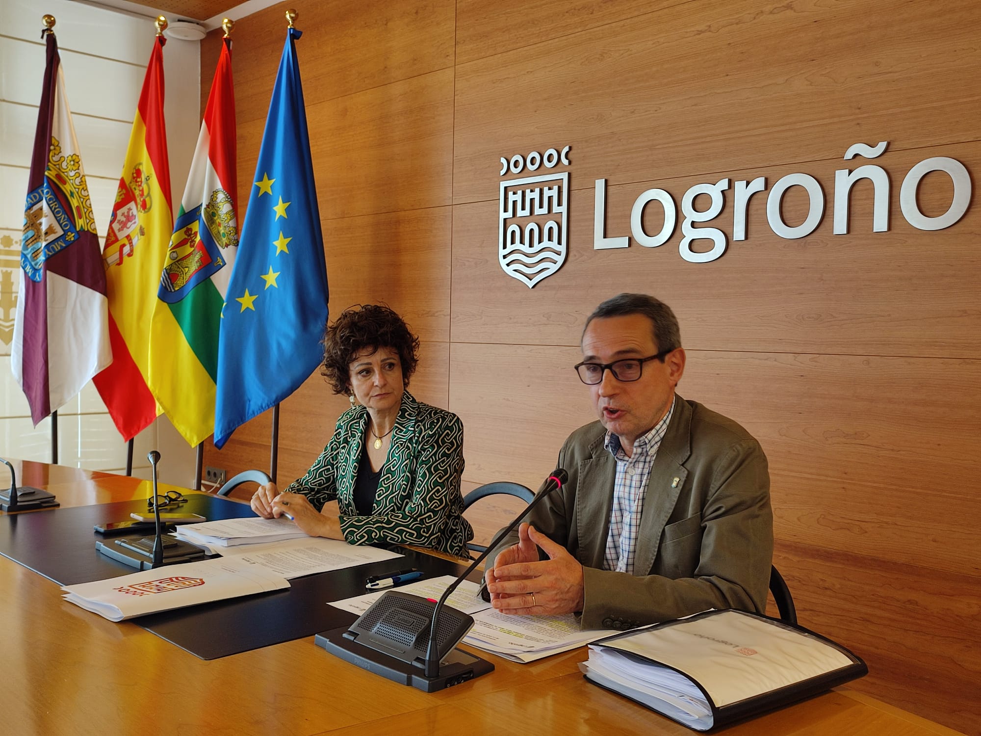 Imagen de la rueda de prensa
