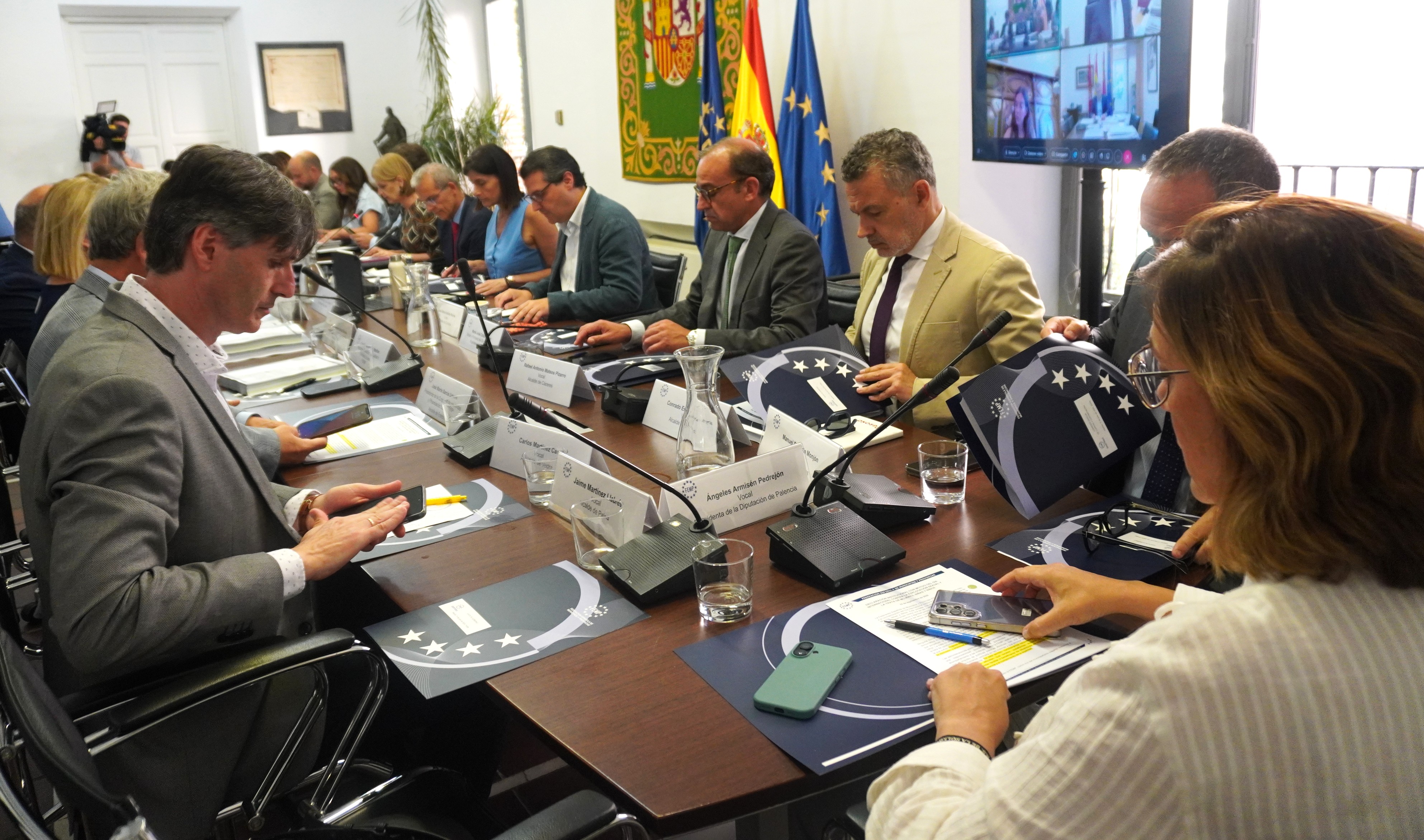 Imagen de la rueda de prensa