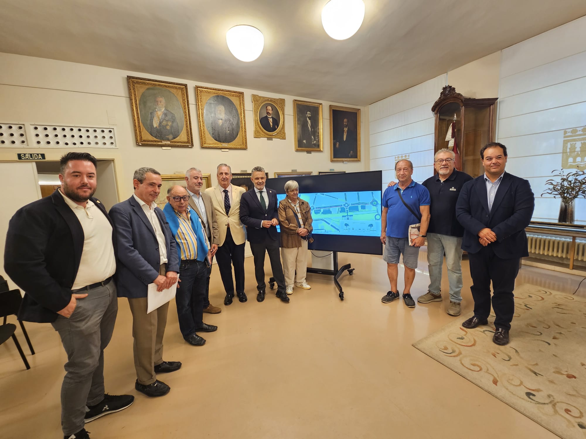 Imagen de la rueda de prensa