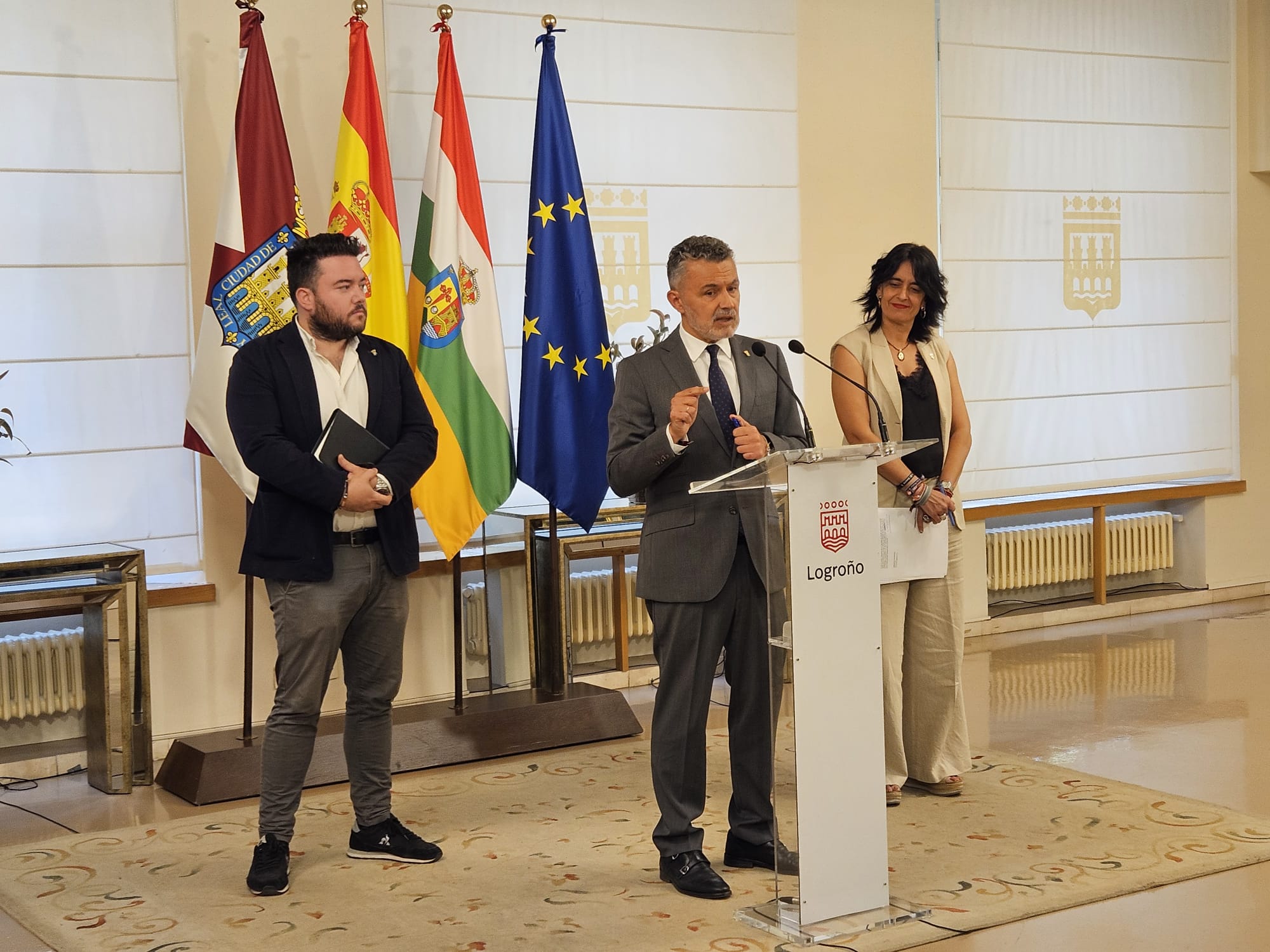 Imagen de la rueda de prensa
