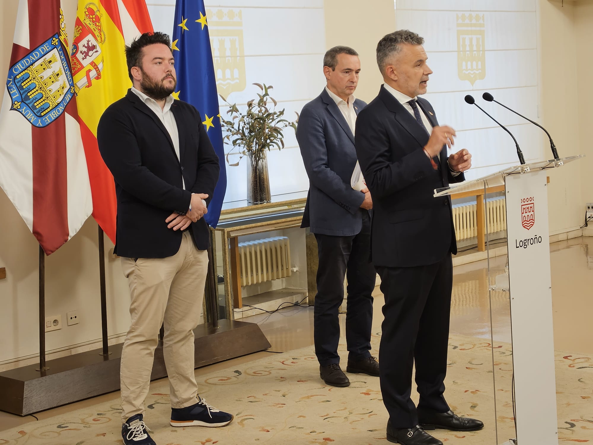 Imagen de la rueda de prensa