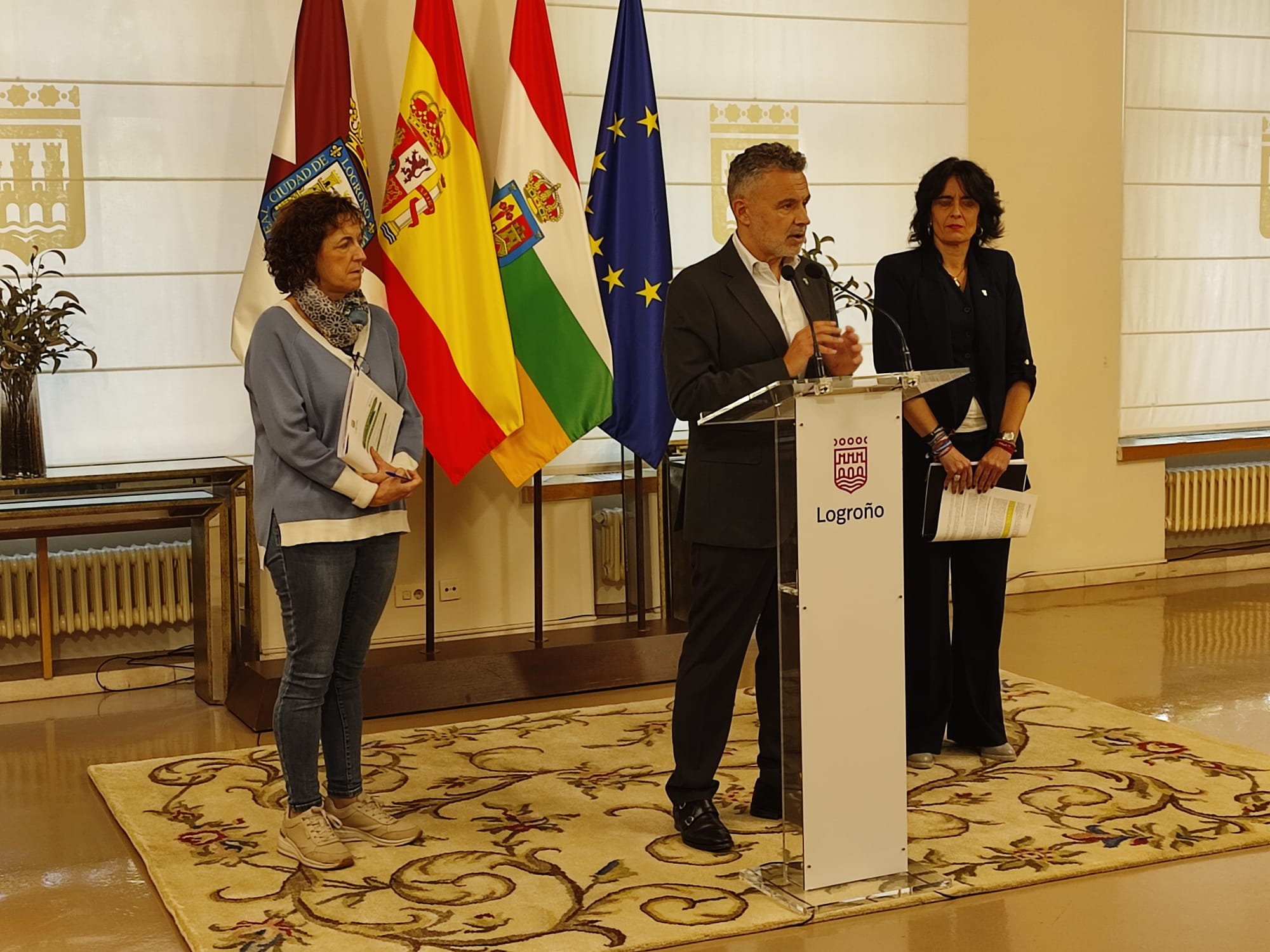 Imagen de la rueda de prensa