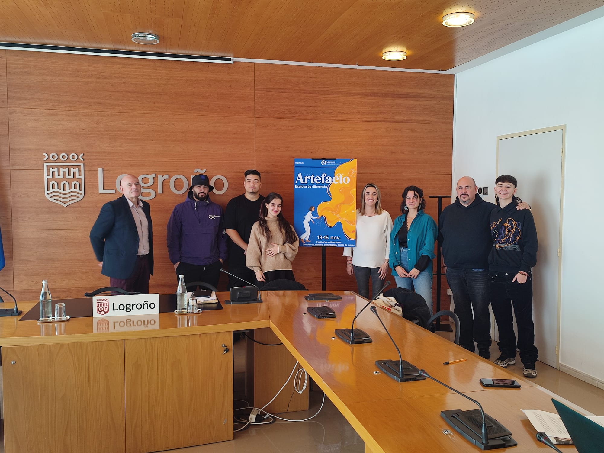 Imagen de la rueda de prensa