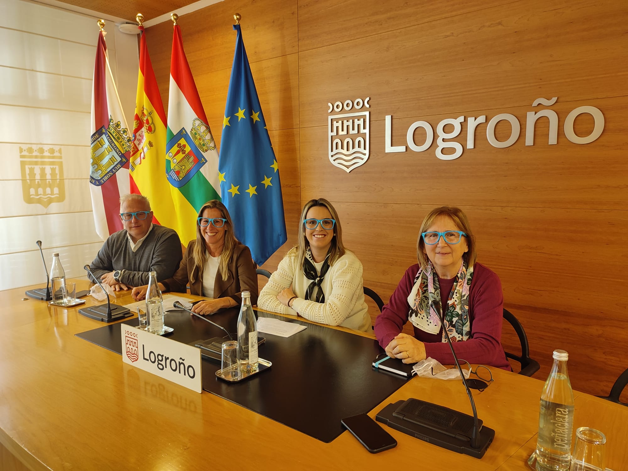 Imagen de la rueda de prensa