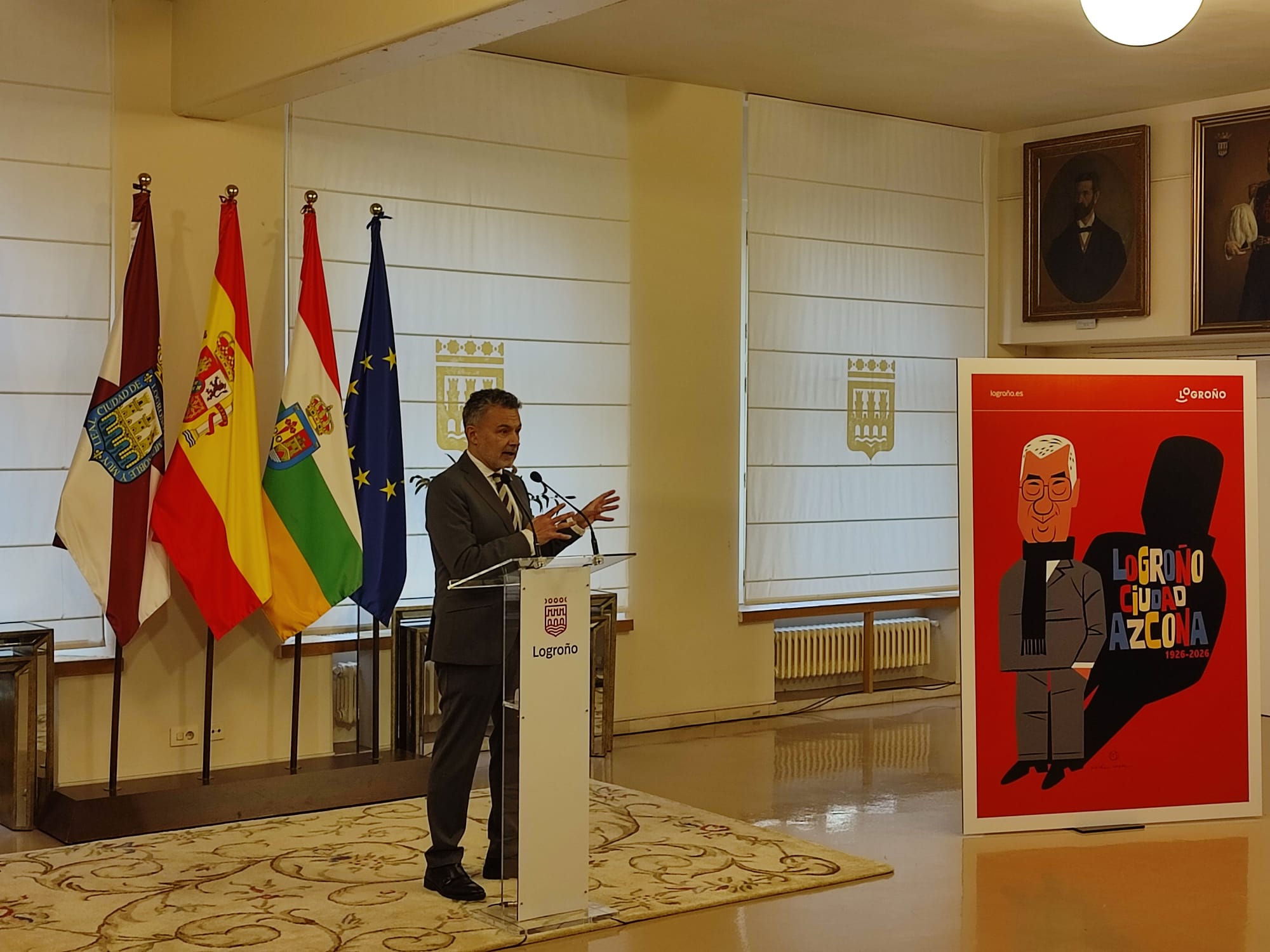 Imagen de la rueda de prensa