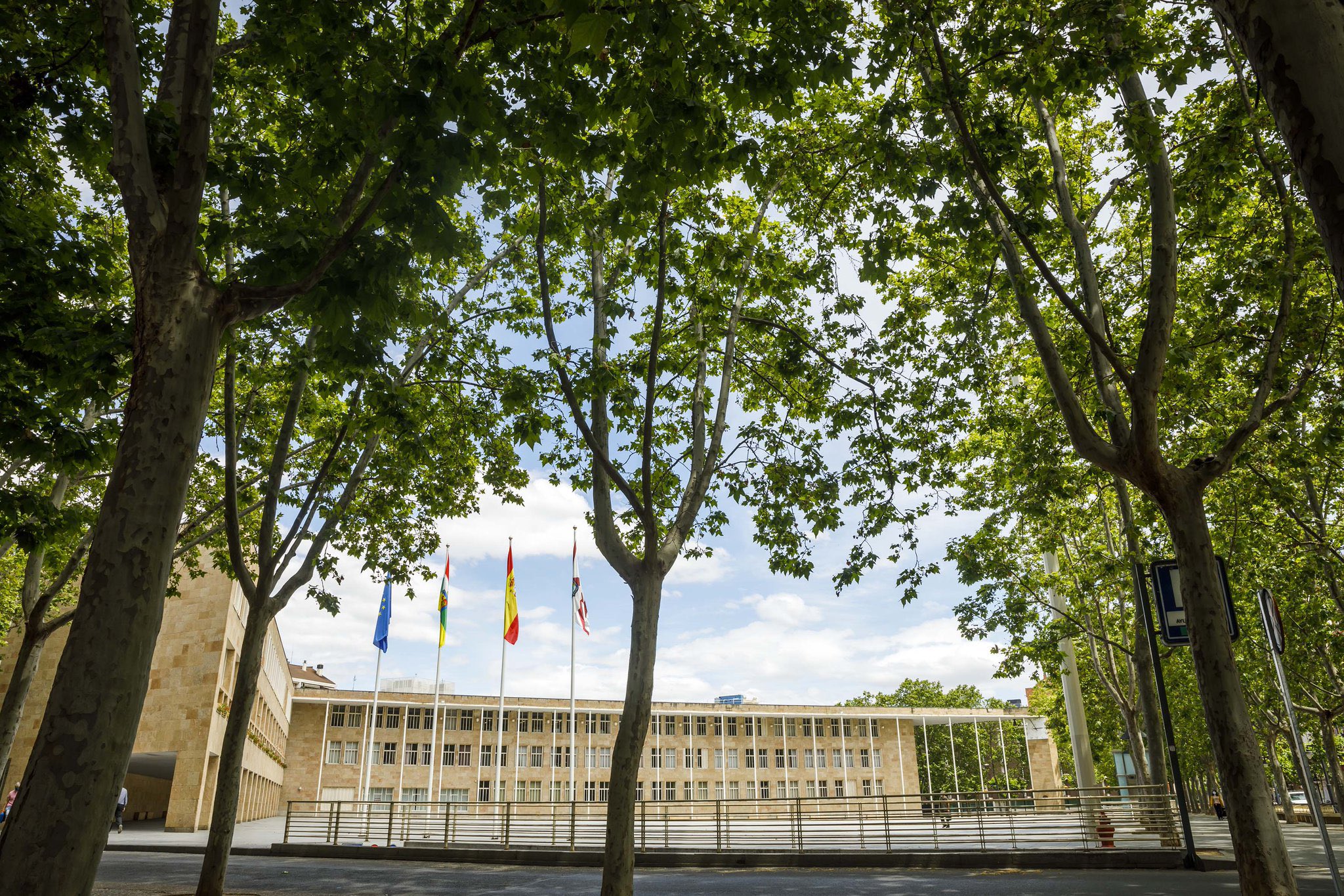 Ayuntamiento de Logroño. Fachada.