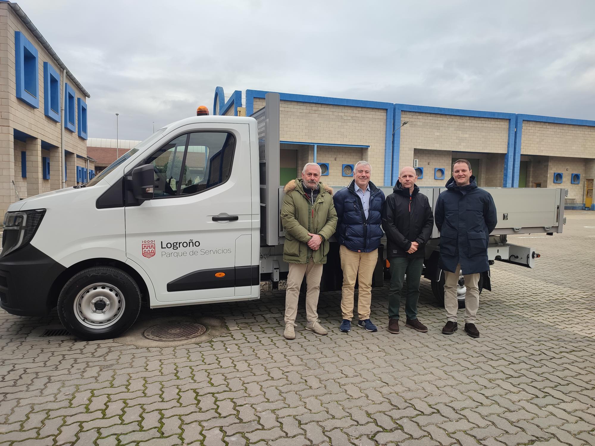 Nuevo camión del Parque de Servicios