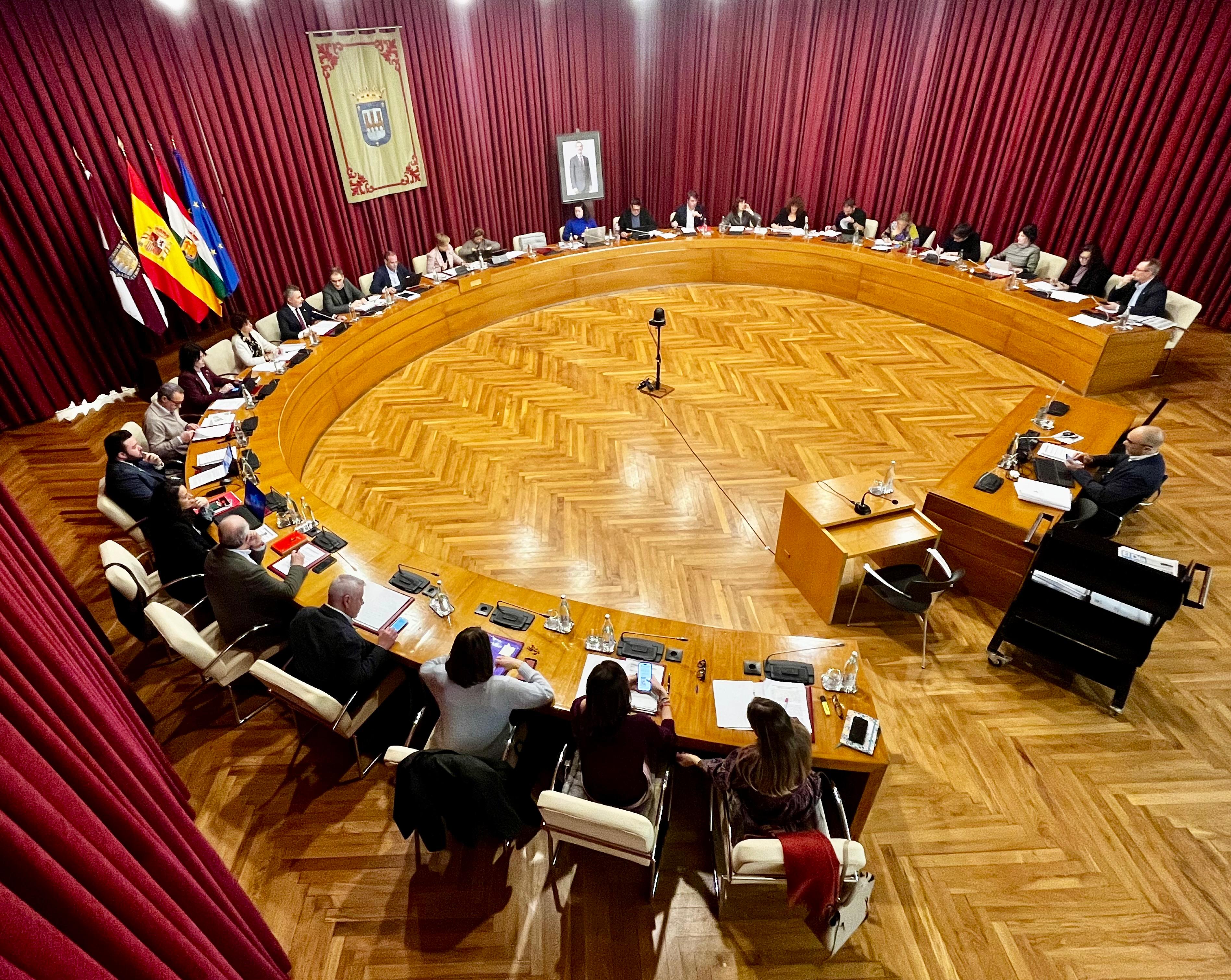 Pleno del Ayuntamiento de Logroño