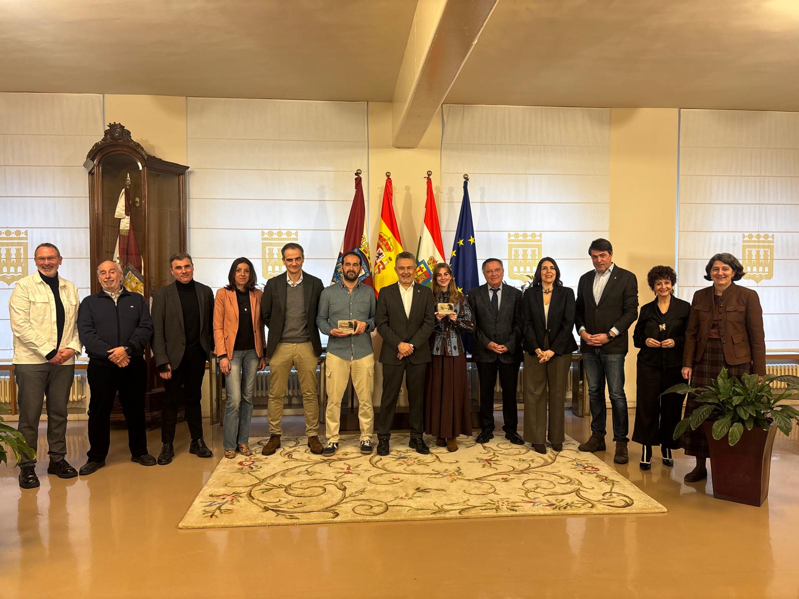 Imagen de la entrega de premios