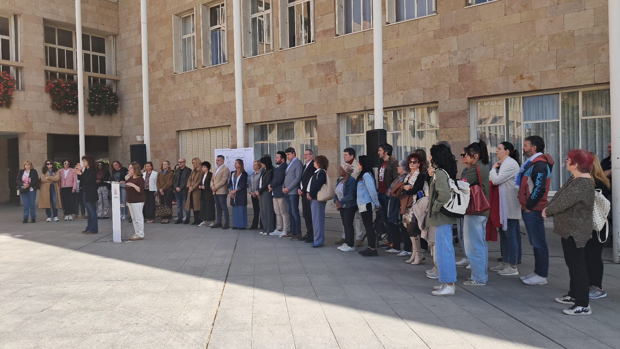 Concentración contra la violencia de género