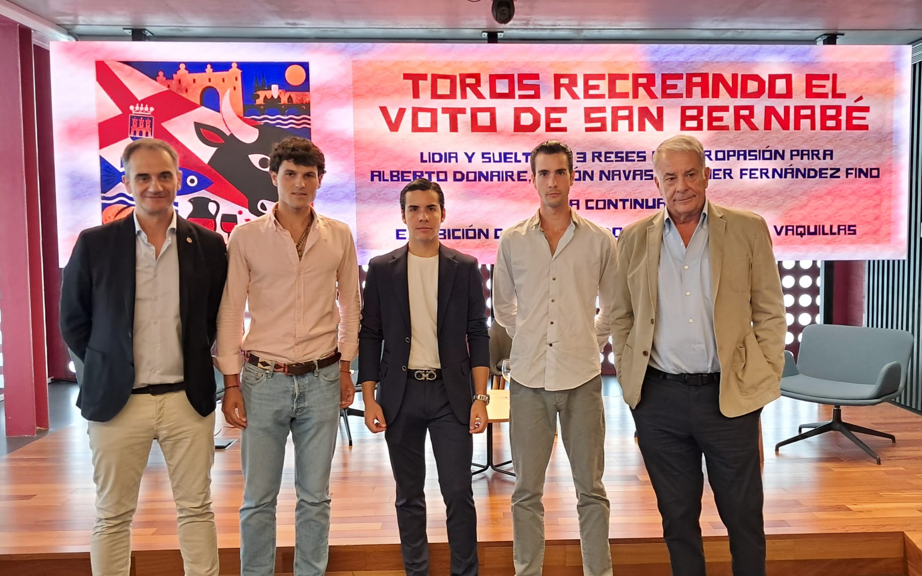 Imagen El Ayuntamiento refuerza el acto taurino de la Ribera en cumplimiento con el voto de San Bernabé