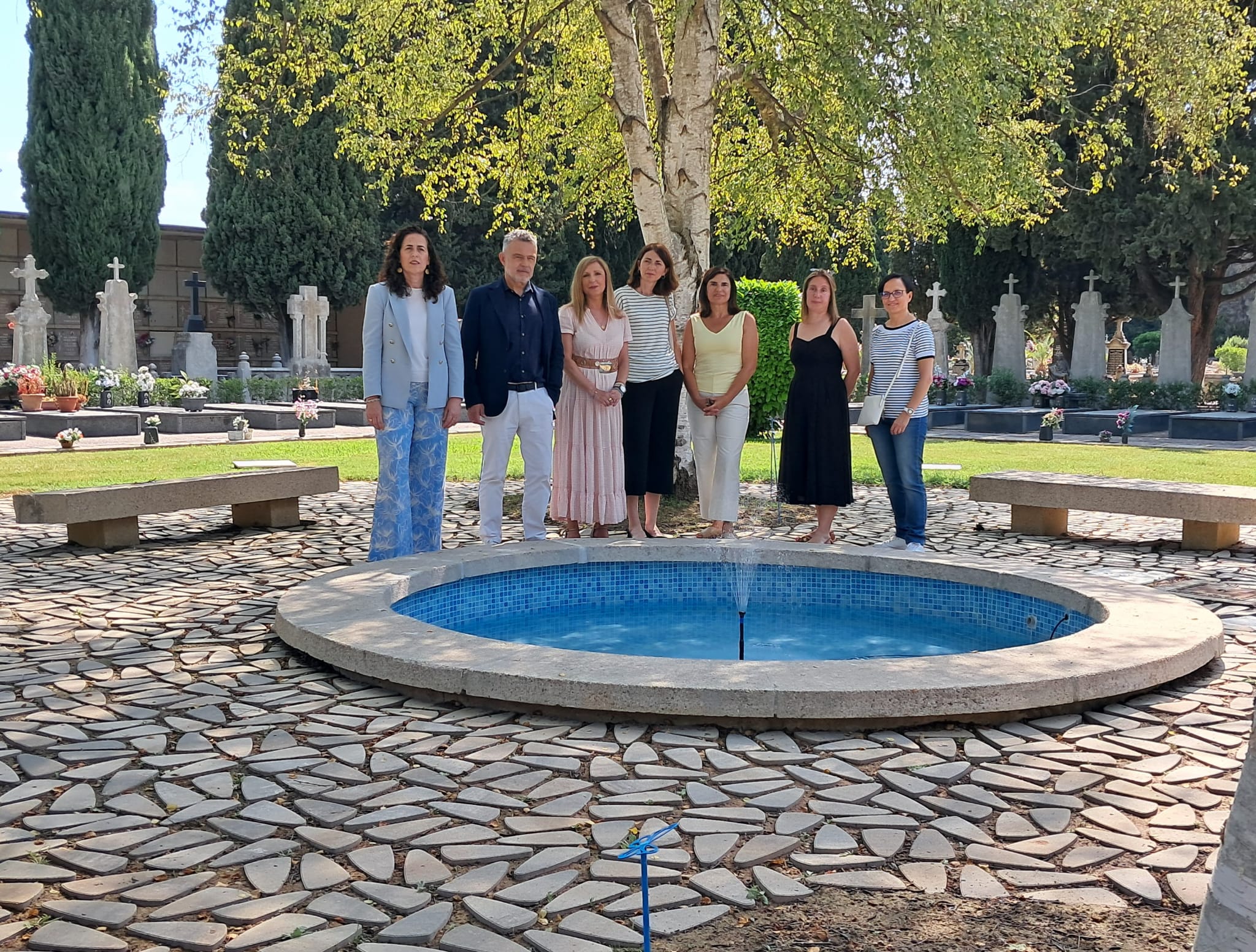 Imagen El alcalde de Logroño subraya que “el espacio perinatal del cementerio municipal ofrecerá a las familias un lugar de paz y recuerdo”