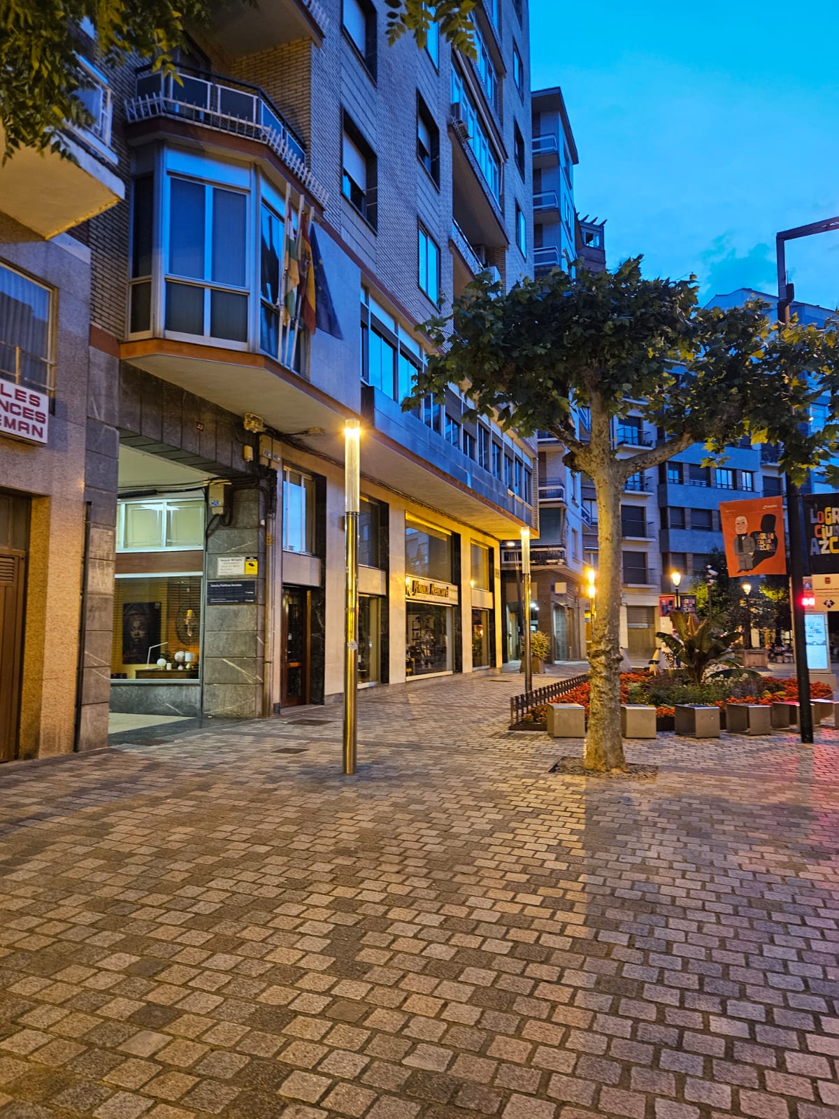 Imagen del Casco Antiguo nueva iluminación LED