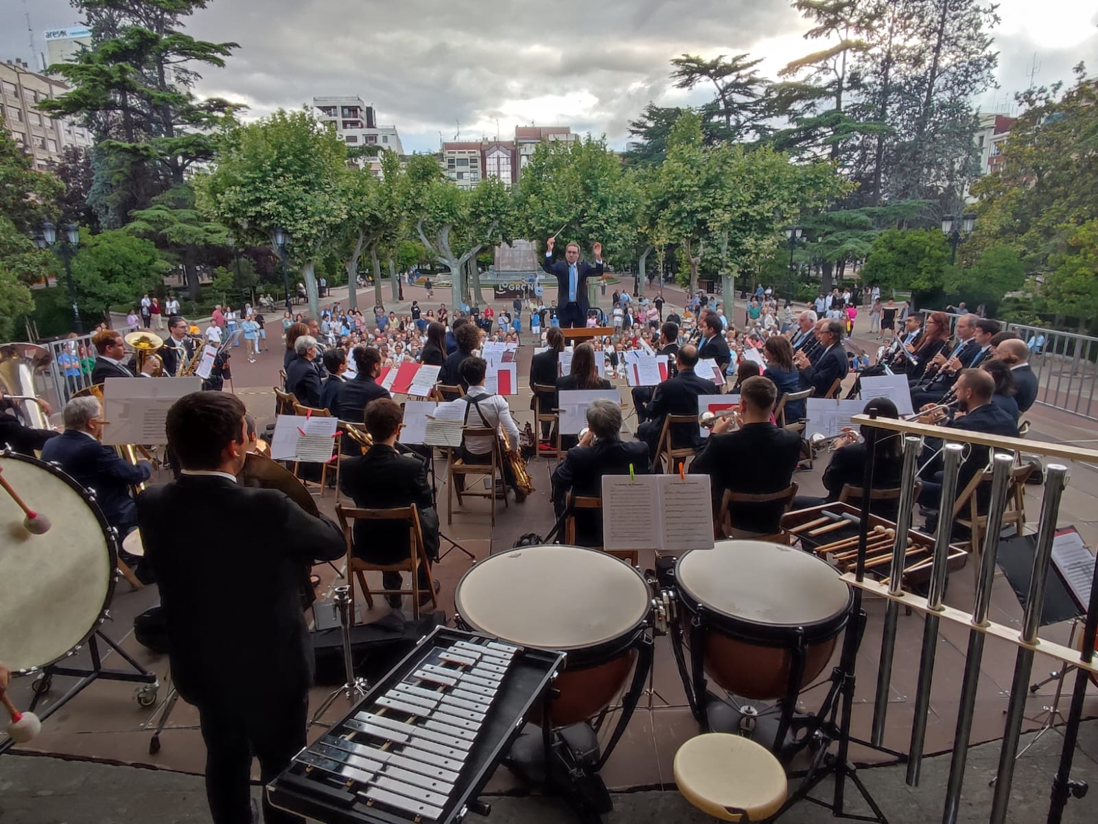 Imagen El Ayuntamiento de Logroño aplaza el concierto de la Banda Municipal de Música previsto para hoy en la Concha del Espolón