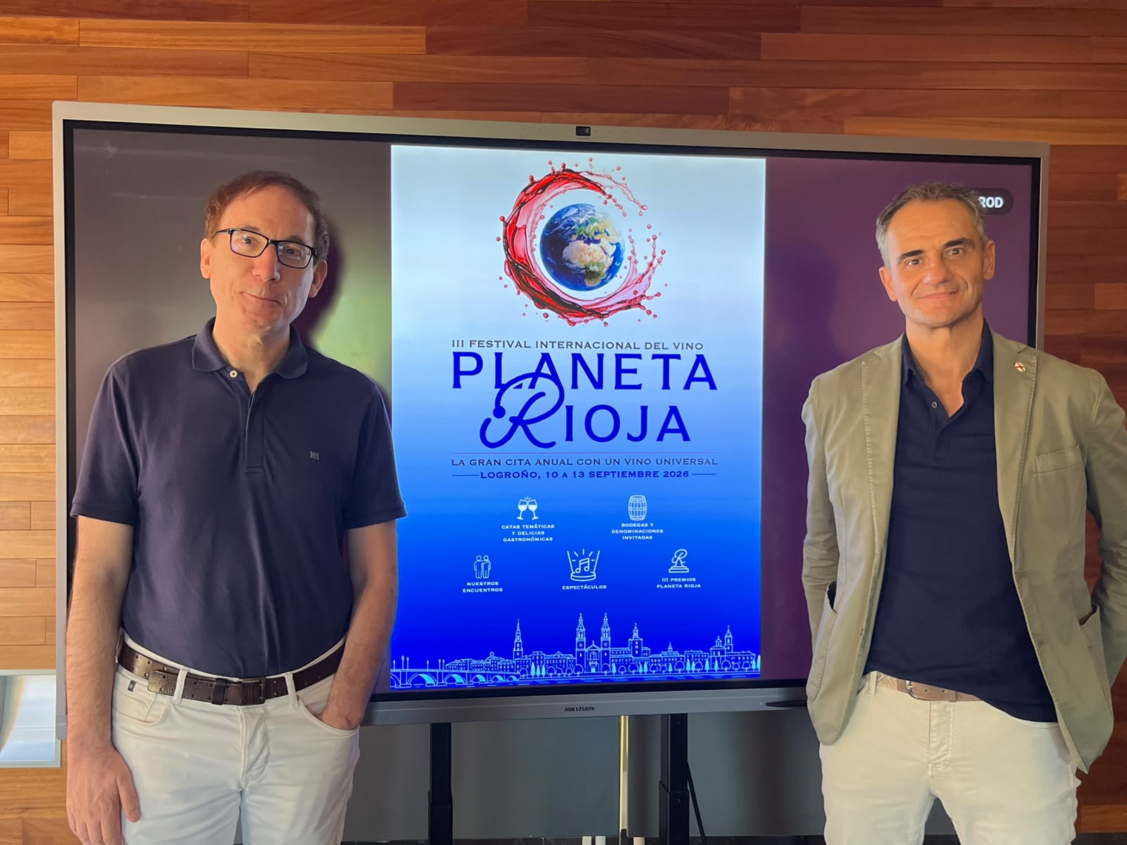 Presentación III Festival Internacional del Vino 