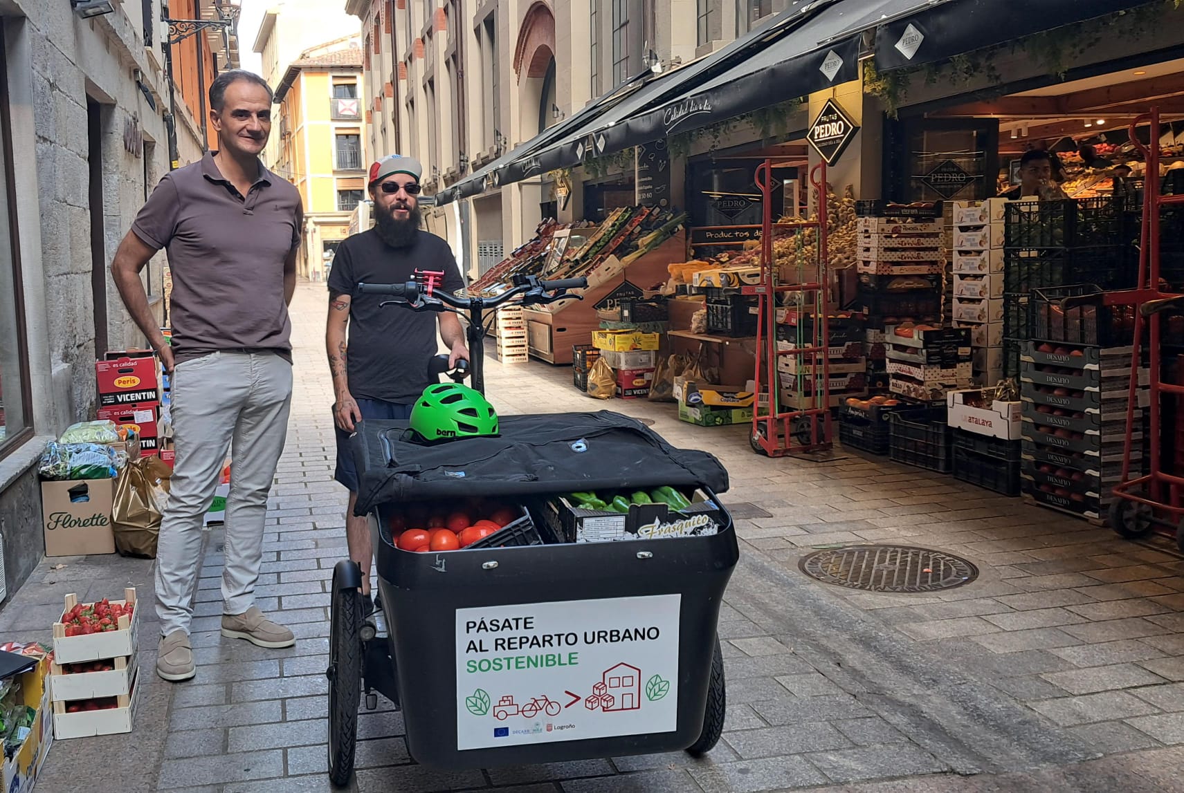Imagen 35 establecimientos se benefician del proyecto piloto gratuito de reparto de última milla en el comercio local