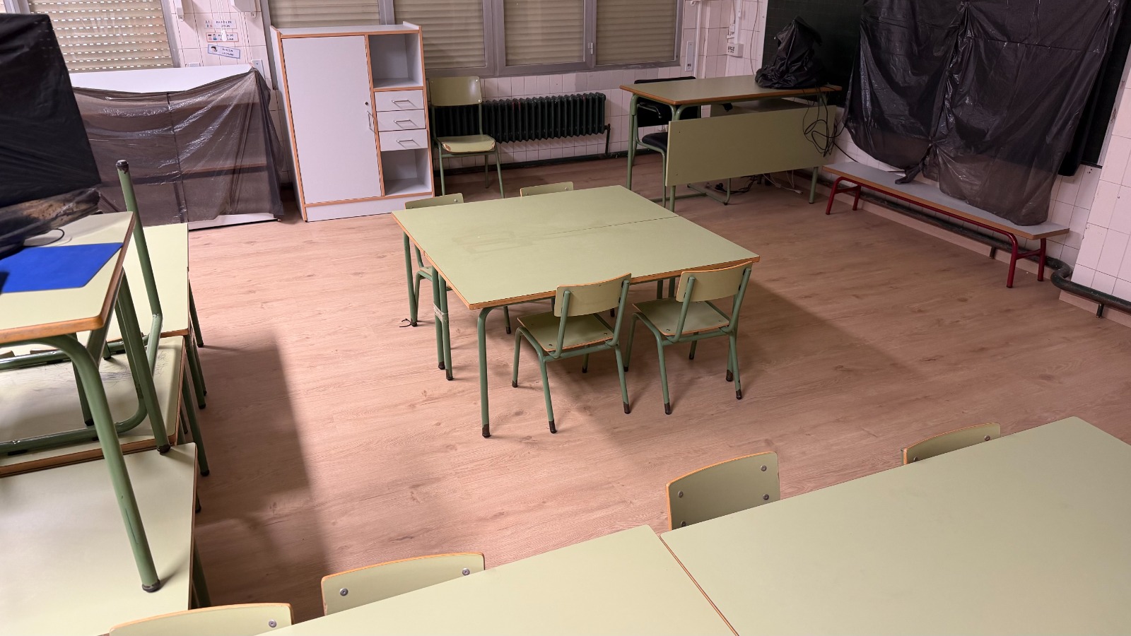 Parquet en el CEIP Madre de Dios