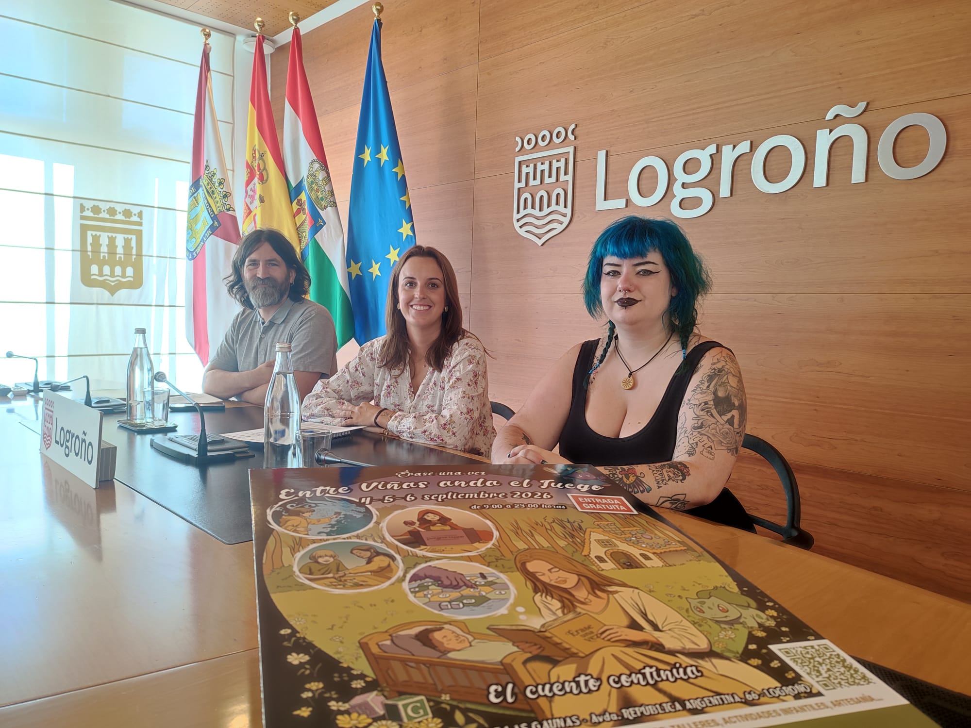 Imagen de la rueda de prensa