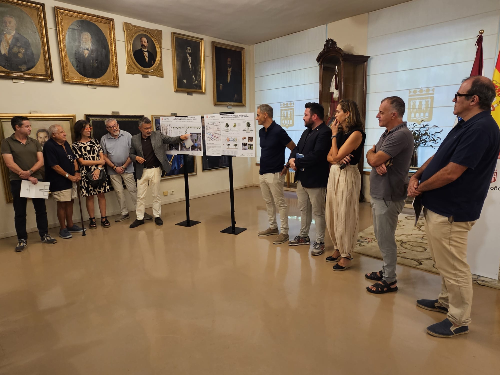 Presentación del proyecto para la calle Doctores Castroviejo