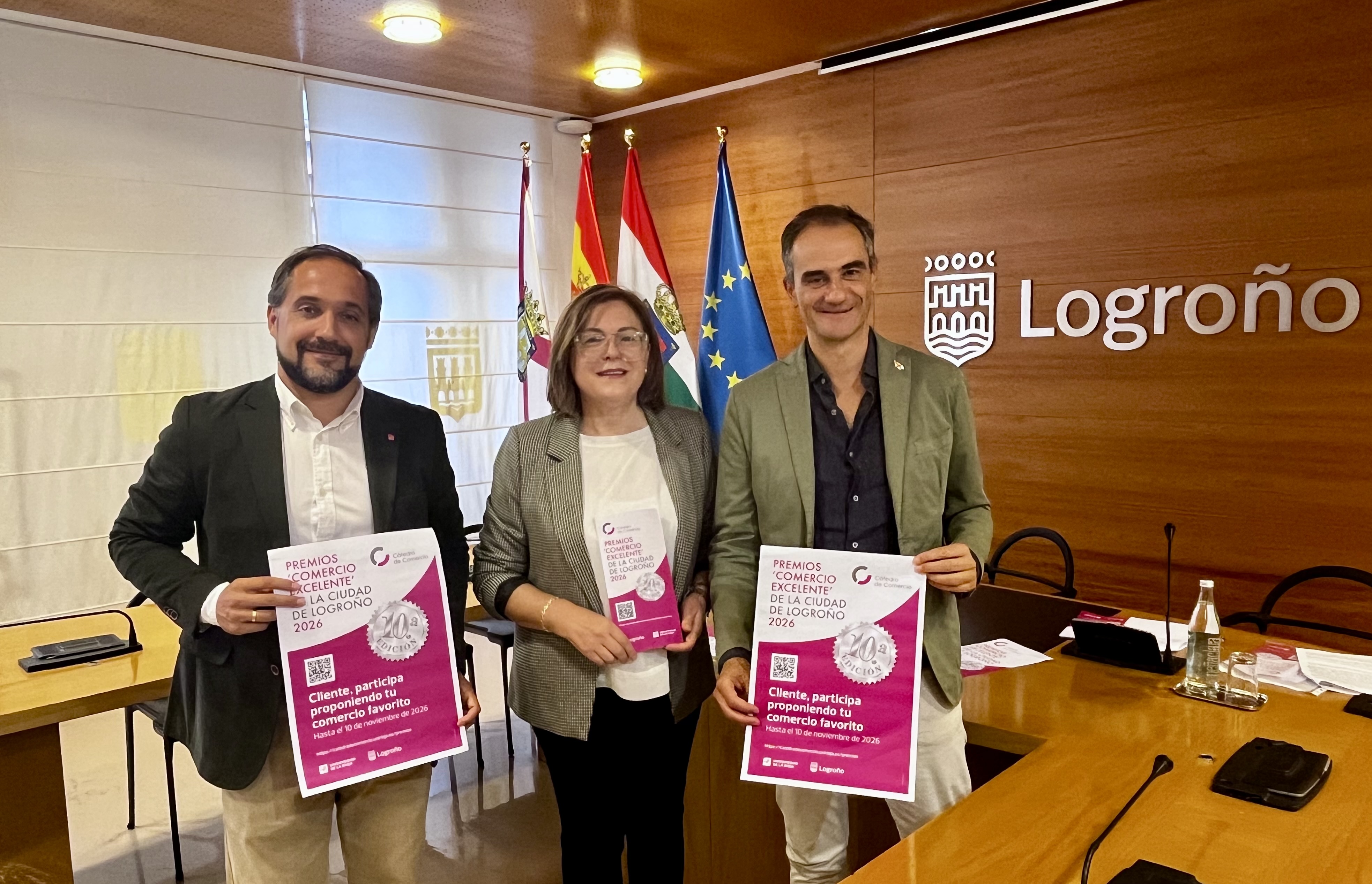 Imagen La Cátedra de Comercio convoca los ‘Premios Comercio Excelente de la Ciudad de Logroño 2026’