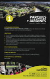 Cartel actividad "Parques y Jardines"