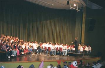 Foto concierto Salón de Actos de la Escuela Municipal de Música